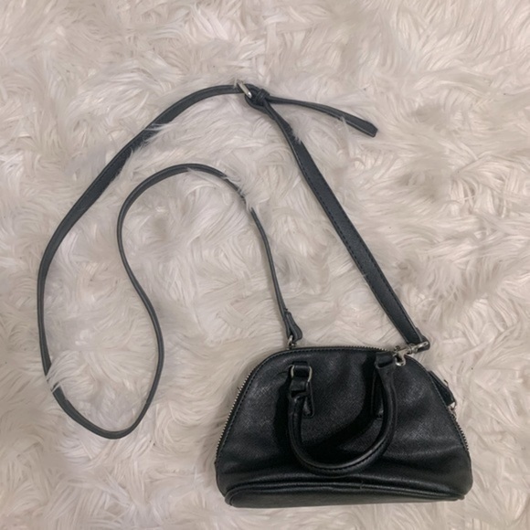 Express cross Body Mini Black Bag - Picture 1 of 7
